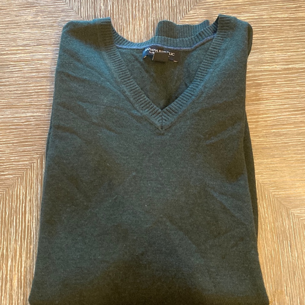 Banana Republic Green Sweater